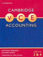 Cambridge Vce Accounting Units 3 and 4 0521671280 Book Cover