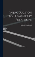 Introduction to Elementary Functions 1013647890 Book Cover