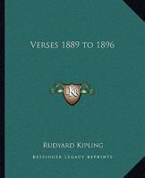 Verses 1889-1896 9373400274 Book Cover