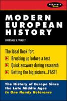 Modern European History 0070674531 Book Cover