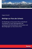 Beitr�ge zur Flora der Schweiz. 3743426889 Book Cover