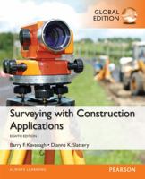 Surveying with Construction Applications 8th Edition by Diane K. Slattery, Barry Kavanagh 1292062002 Book Cover
