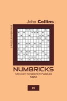 Numbricks - 120 Easy To Master Puzzles 12x12 - 5 1657541487 Book Cover