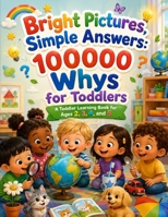 Bright Pictures, Simple Answers: 100000 Whys for Toddlers – A Toddler Learning Book for Ages 2, 3, 4, and 5 2916003142 Book Cover