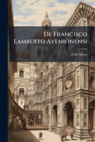 De Francisco Lamberto Avenionensi 1286355435 Book Cover