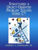 Structured & Object-Oriented Problem Solving Using C++ (3rd Edition) 0130284513 Book Cover