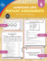 Instant Assessments for Data Tracking, Grade 5: Language Arts 1483836207 Book Cover