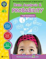 Data Analysis & Probability - Task Sheets Gr. PK-2 (Principles & Standards of Math) - Classroom Complete Press 1553194624 Book Cover