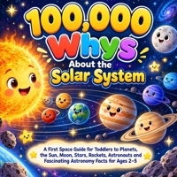 100,000 Whys About the Solar System: A First Space Guide for Toddlers to Planets, the Sun, Moon, Stars, Rockets, Astronauts and Fascinating Astronomy Facts for Ages 2–5 9760379279 Book Cover