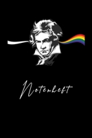 Notenheft: DIN A5 Hochglanz Notenbuch mit 11 Notenreihen auf jeder der 120 Seiten Notenbl�tter 108852785X Book Cover