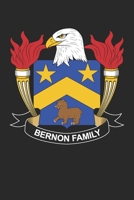 Bernon: Bernon Coat of Arms and Family Crest Notebook Journal (6 x 9 - 100 pages) 1710291214 Book Cover