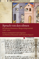 Spruch Von Den Sibnen: Die Altesten Konstanzer Baugerichtsprotokolle (1452-1470) 3799568468 Book Cover