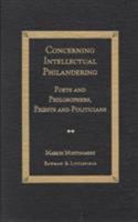 Concerning Intellectual Philandering 0847692000 Book Cover