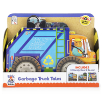 Garbage Truck Tales - Wheeled Board Book Set, 3-Book Gift Set With Rolling Trash Truck Vehicle Slipcase for Toddlers Ages 1-5 1646383133 Book Cover