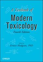 A Textbook of Modern Toxicology 0444011315 Book Cover