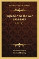 ENGLAND AND THE WAR [Hardcover] 1165379600 Book Cover