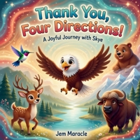 Thank You, Four Directions!: A Young Eagle's Thankful Journey to Gratitude and Balance with Animal Guides B0GWZRJF7F Book Cover
