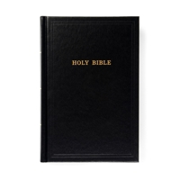 KJV Pew Bible, Black Hardcover 1087747465 Book Cover