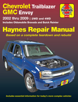 Chevrolet Trailblazer, GMC Envoy & Oldsmobile Bravada Automotive Repair Manual 1563927861 Book Cover