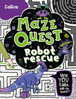 Robot Rescue: Solve 50 mazes in this adventure story for kids aged 7+ 000859953X Book Cover
