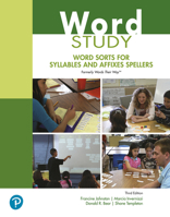 Word Study: Word Sorts for Syllables and Affixes Spellers 0138220093 Book Cover