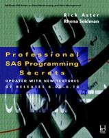 Professional SAS Programming Secrets 0830676120 Book Cover