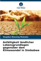 Anfälligkeit ländlicher Lebensgrundlagen gegenüber dem Klimawandel in Simbabwe (German Edition) 6203897108 Book Cover