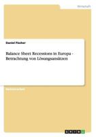 Balance Sheet Recessions in Europa: Betrachtung von Lsungsanstzen 3656367671 Book Cover