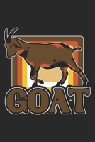 Goat: Farmer Notebook Blank Dot Grid Family Journal dotted with dots 6x9 120 Pages Checklist Record Book Take Notes Goat Goats Planner Paper Christmas Gift for Goat Lover Farming Famer Farm Gifts 1708482768 Book Cover