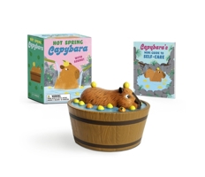 Hot Spring Capybara Figurine: With Sound! (RP Minis) 0762489839 Book Cover
