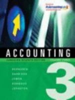 Accounting, Volume III, Canadian Seventh Edition with MyAccountingLab Volume III Student Access Kit 0130896950 Book Cover