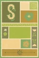 S: Monogrammed Anxiety Journal - Mental Health and Wellness Planner with Mood Tracker - Gratitude Diary for Women 1672911702 Book Cover