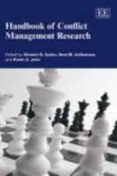 Handbook of Conflict Management Research 1783477245 Book Cover