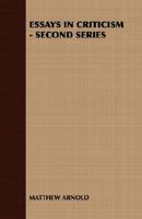 Essays in Criticism; Second Series 1286248108 Book Cover