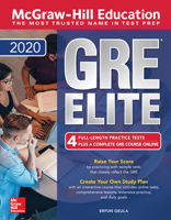 McGraw-Hill Education GRE Elite 2020 1260453901 Book Cover