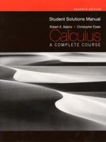 Calculus : a complete course : Student solutions manual 0321597885 Book Cover