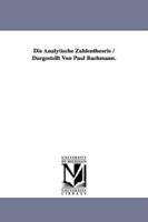 Die Analytische Zahlentheorie (1894) 141818540X Book Cover