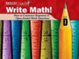 Skills Coach WRITE MATH! LVL D, 2nd edition 1586209108 Book Cover