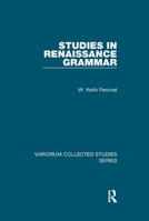 Studies in Renaissance Grammar 1138375519 Book Cover