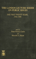 The Landon Lecture Series on Public Issues 0819179639 Book Cover