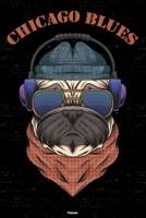 Chicago Blues Planner: Chicago Blues Dog Music Calendar 2020 - 6 x 9 inch 120 pages gift 1658011015 Book Cover