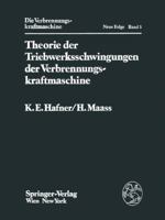 Theorie Der Triebwerksschwingungen Der Verbrennungskraftmaschine 3709170141 Book Cover