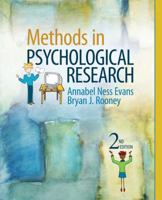 Methods in Psychological Research 1412924855 Book Cover