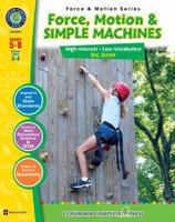 Force, Motion & Simple Machines - Big Book 1553193776 Book Cover