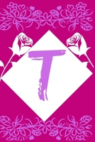T: Notebook Initial Monogram Letter T for Women, Girls 1088488471 Book Cover