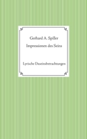 Impressionen des Seins: Lyrische Daseinsbetrachtungen (German Edition) 3751980091 Book Cover