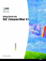 Getting Started With Enterprise Miner Software, Release 4.1 158025800X Book Cover