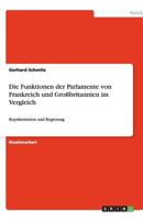 Die Funktionen der Parlamente von Frankreich und Gro�britannien im Vergleich 3638867129 Book Cover