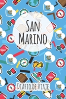 Diario de viaje San Marino: Planificador de viajes I Planificador de viajes por carretera I Cuaderno de puntos I Cuaderno de viaje I Diario de bolsillo I Regalo para mochileros I Agenda de viaje 1661853471 Book Cover