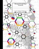 Hexagonal Graph Paper Notebook. 8" x 10". 120 Pages. 0.5" Hexagons: Hexagons and Honeycombs Design. Hexagons Groups Symbolizing Knowledge Pattern Cover. 1727211200 Book Cover